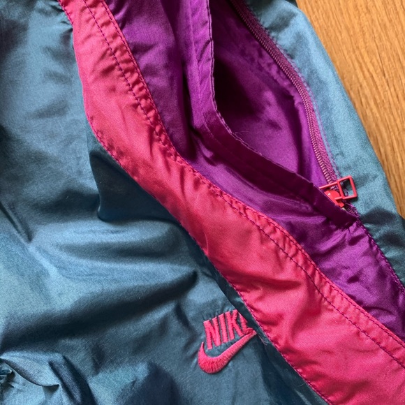 Nike vintage windbreaker Set zip jacket and pant set - Picture 6 of 7